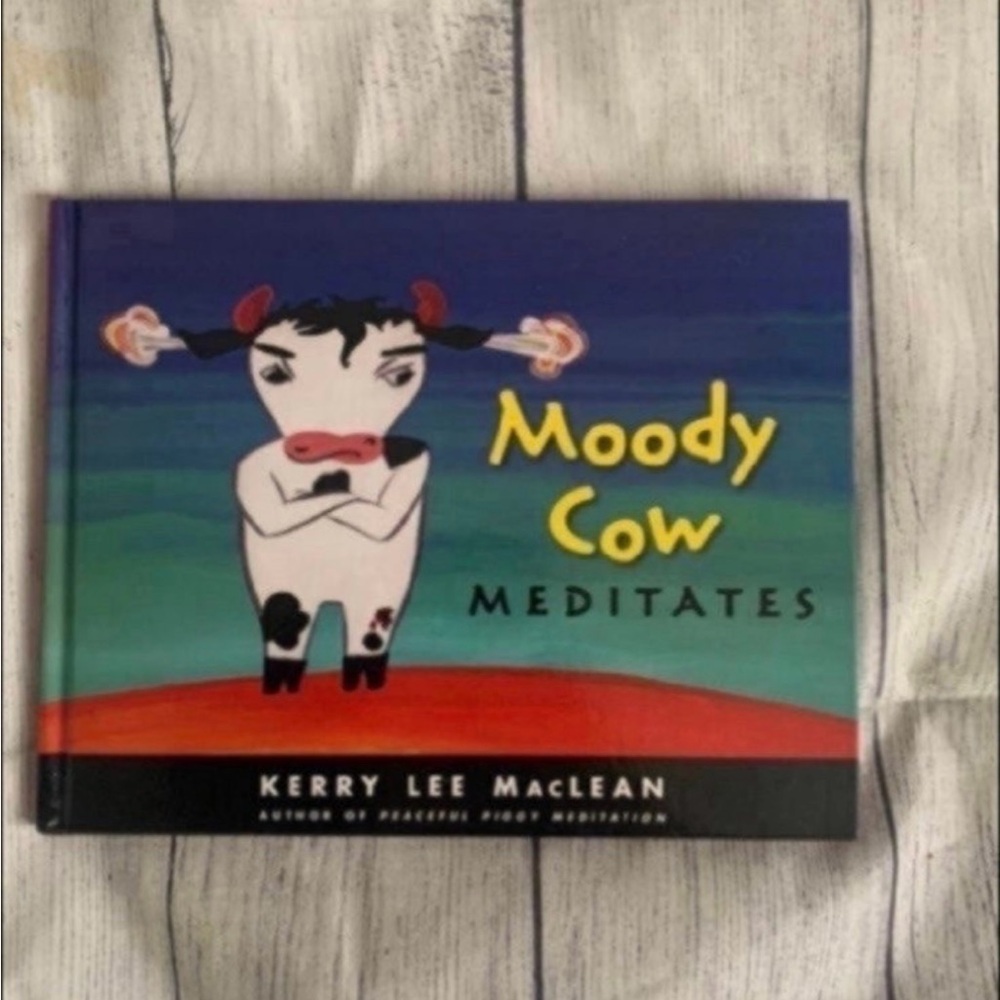 Moody Cow Meditates Book